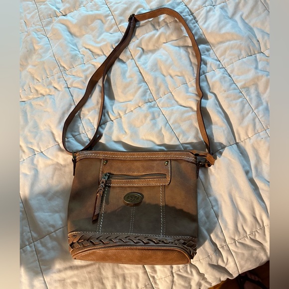 Cute boho over shoulder BOC bag with adjustable strap - Picture 2 of 8